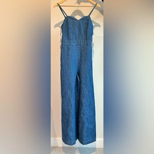 Jessica Simpson Denim Blue Jumpsuit Size S
